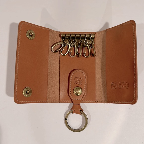 Il Bisonte Key Ring Natural Leather - Picture 5 of 8